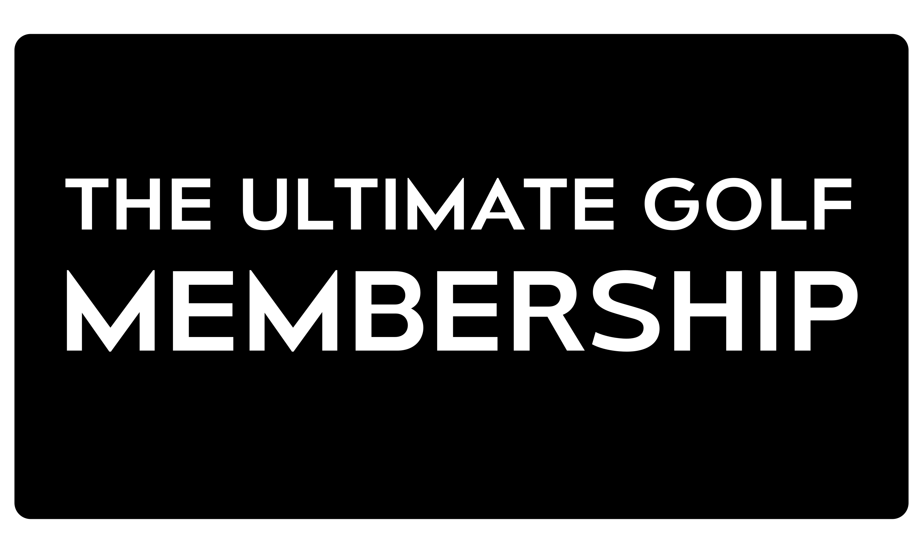 The Ultimate Golf Membership